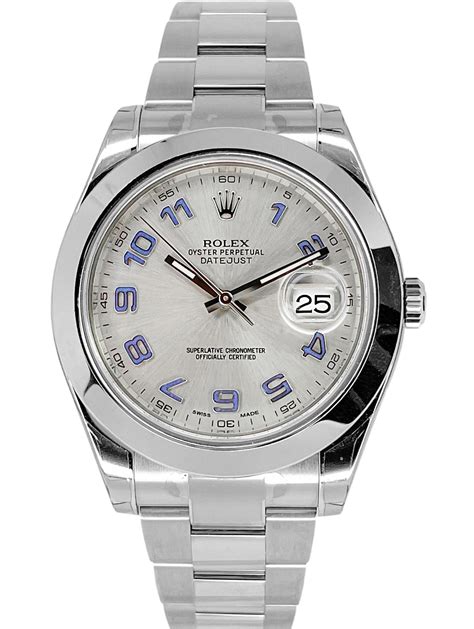 rolex arabic number